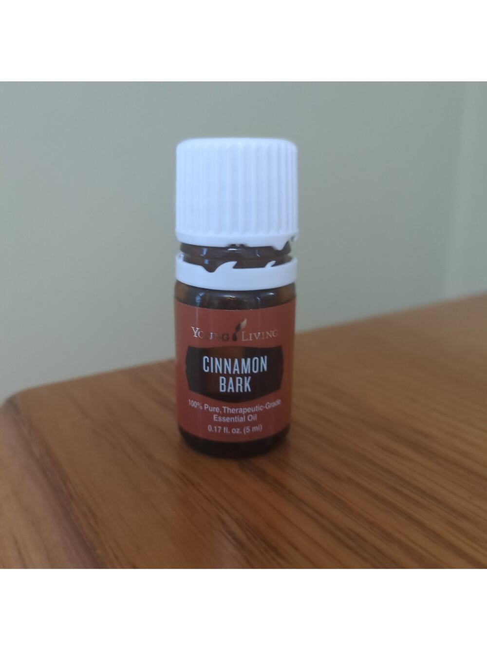 Young Living Cinnamon Bark Premium Essential Oil 5ML - partial bottle